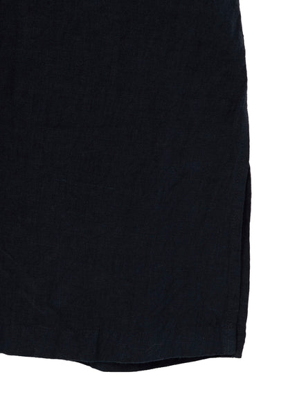 GARMENT-DYED LINEN SHIRT COAT