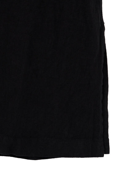 GARMENT-DYED LINEN SHIRT COAT
