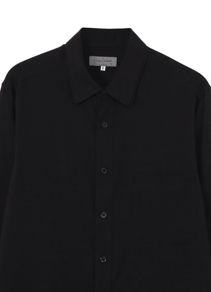 CELLULOSE LAWN DOUBLE COLLAR BLOUSE