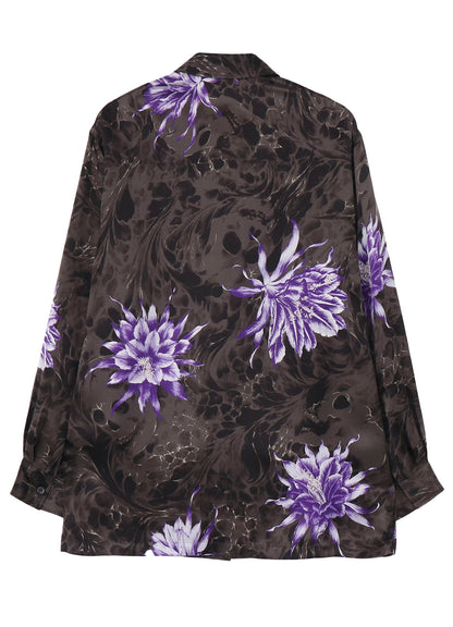 BROTHER SILK BLOUSE SKULL01