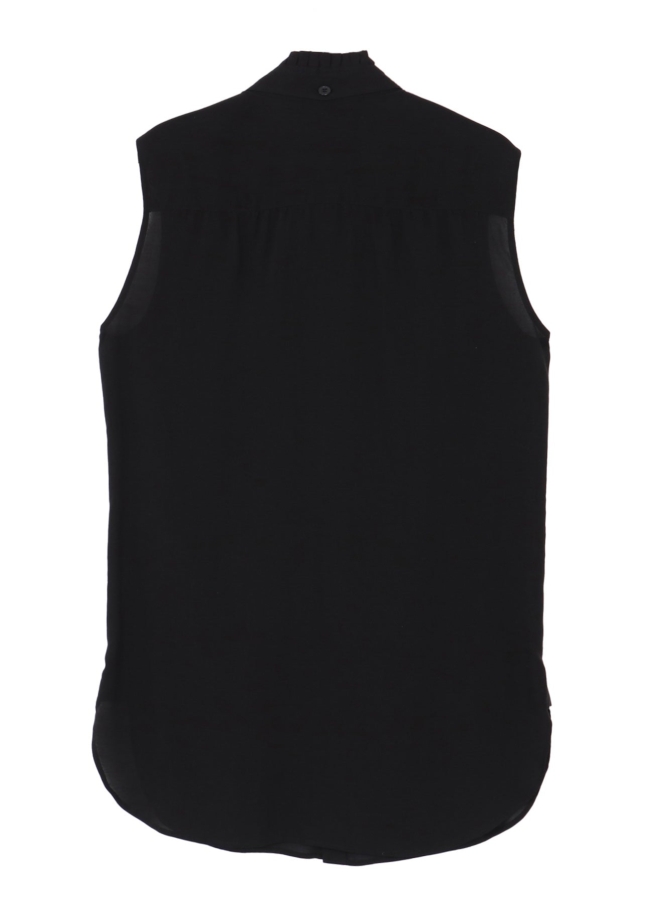 CELLULOSE LAWN RUFFED SPARE COLLAR BLOUSE