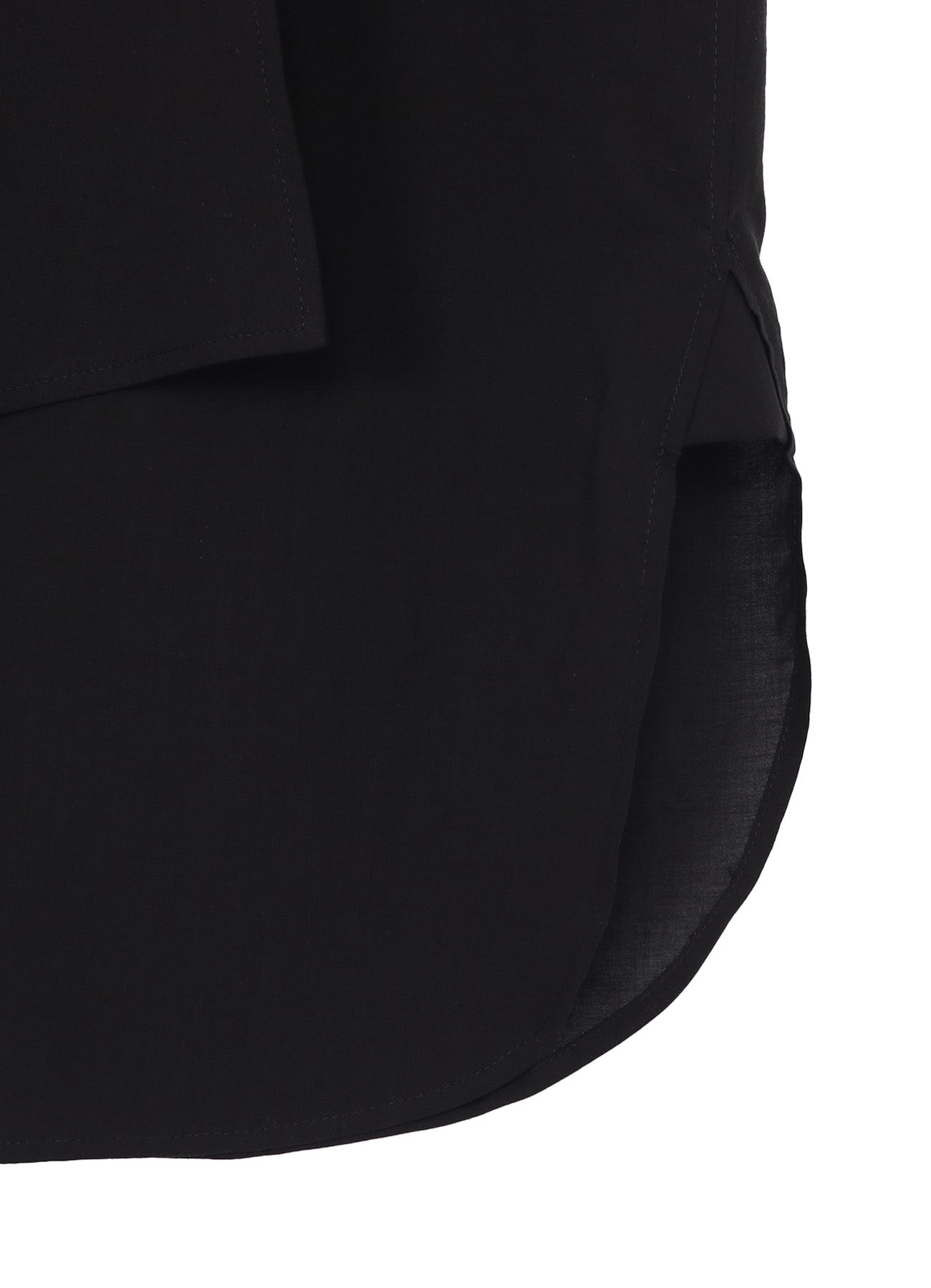 CELLULOSE LAWN RUFFED SPARE COLLAR BLOUSE