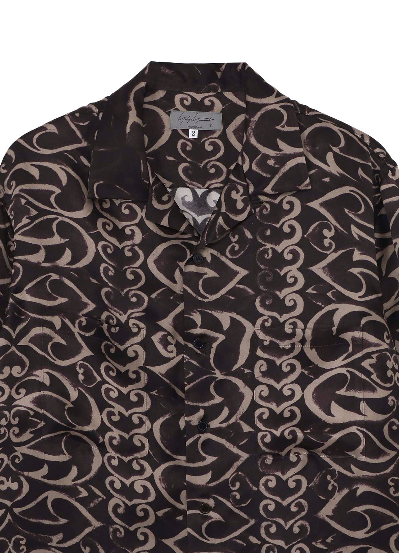 BROTHER SILK BLOUSE SKULL02
