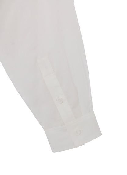 CELLULOSE LAWN DOUBLE COLLAR BLOUSE