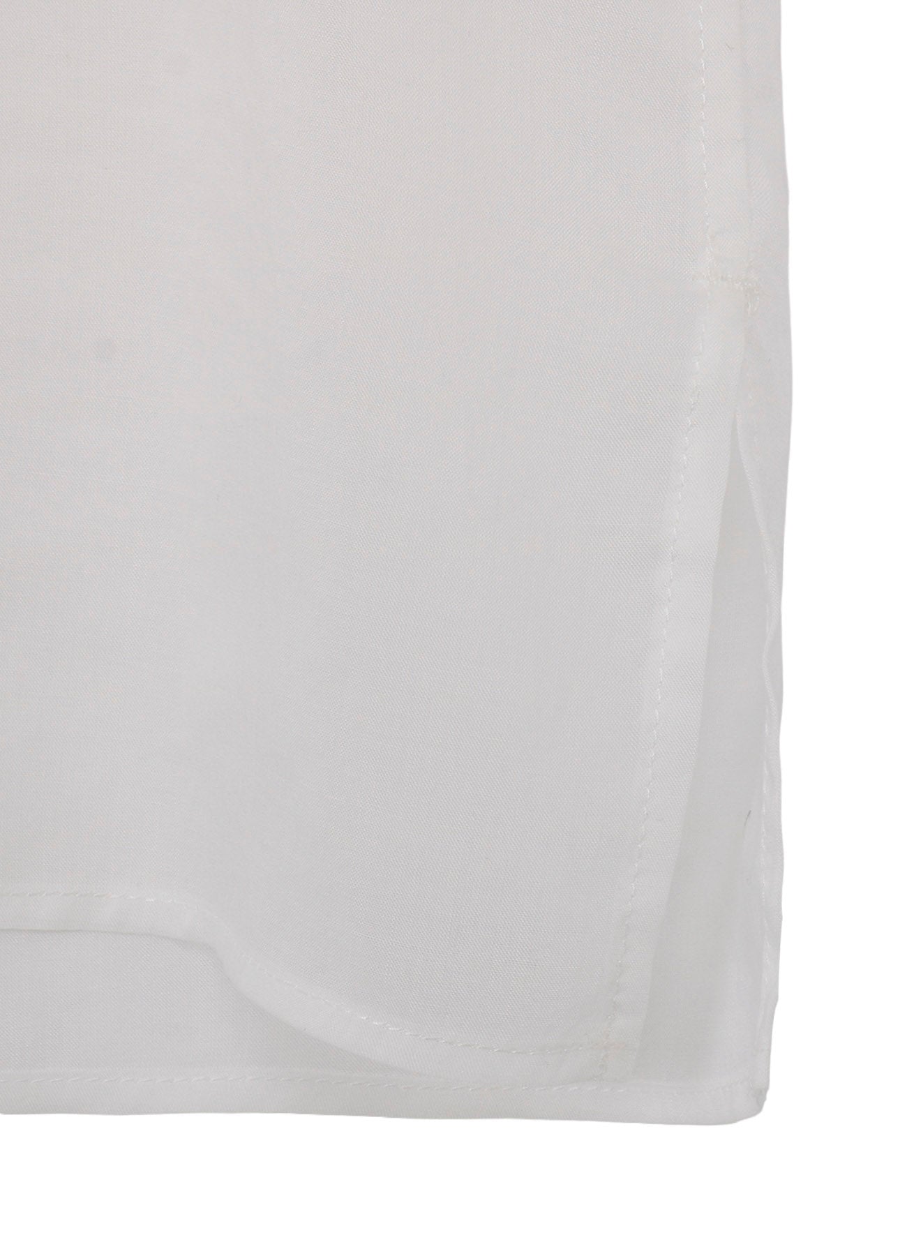 CELLULOSE LAWN DOUBLE COLLAR BLOUSE
