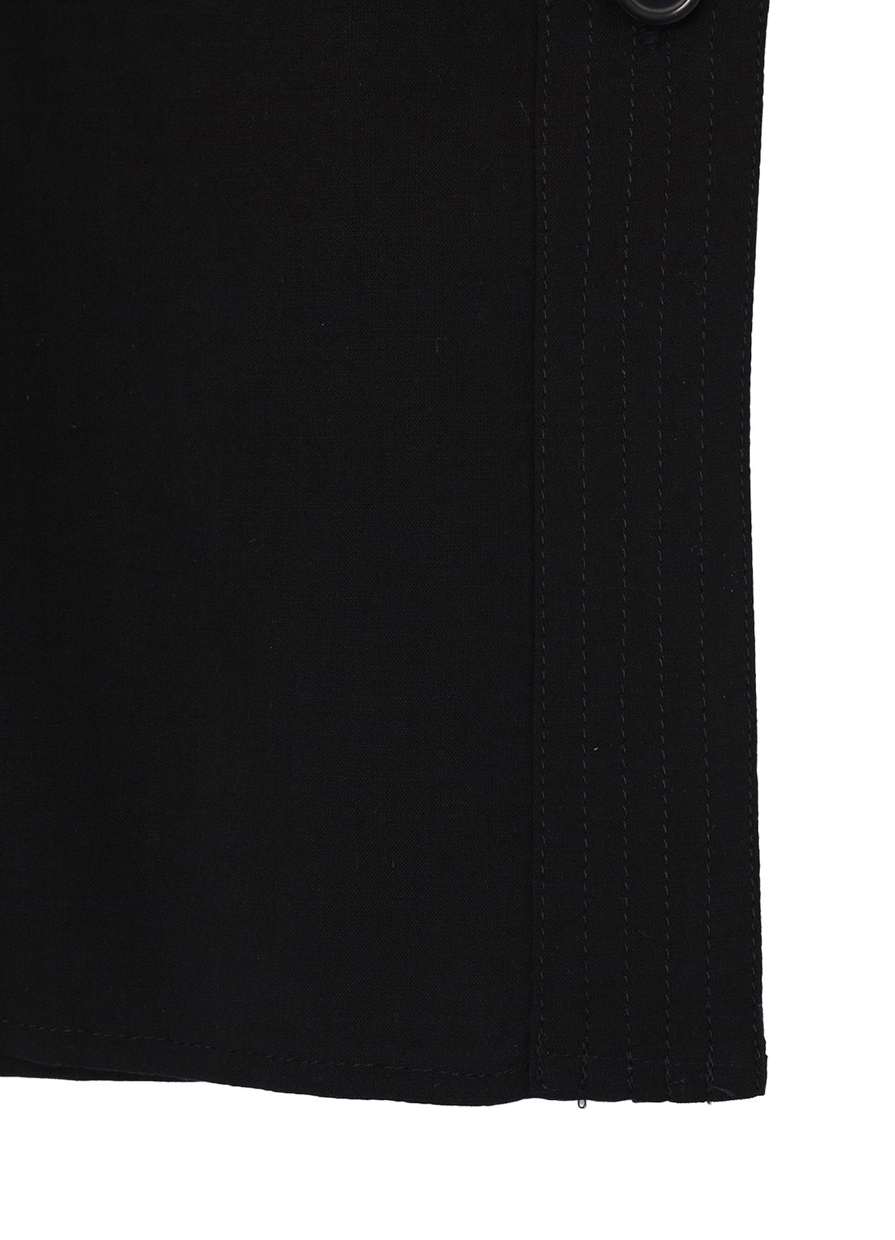 CELLULOSE LAWN COLLARLESS BLOUSE