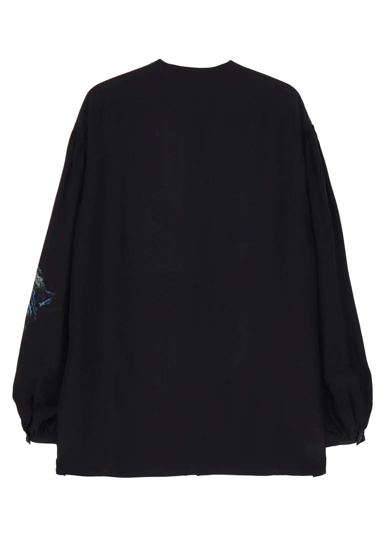 <PIECE UNIQUE/AOYAMA>CORAL MESSAGE  PRINTED BLOUSE