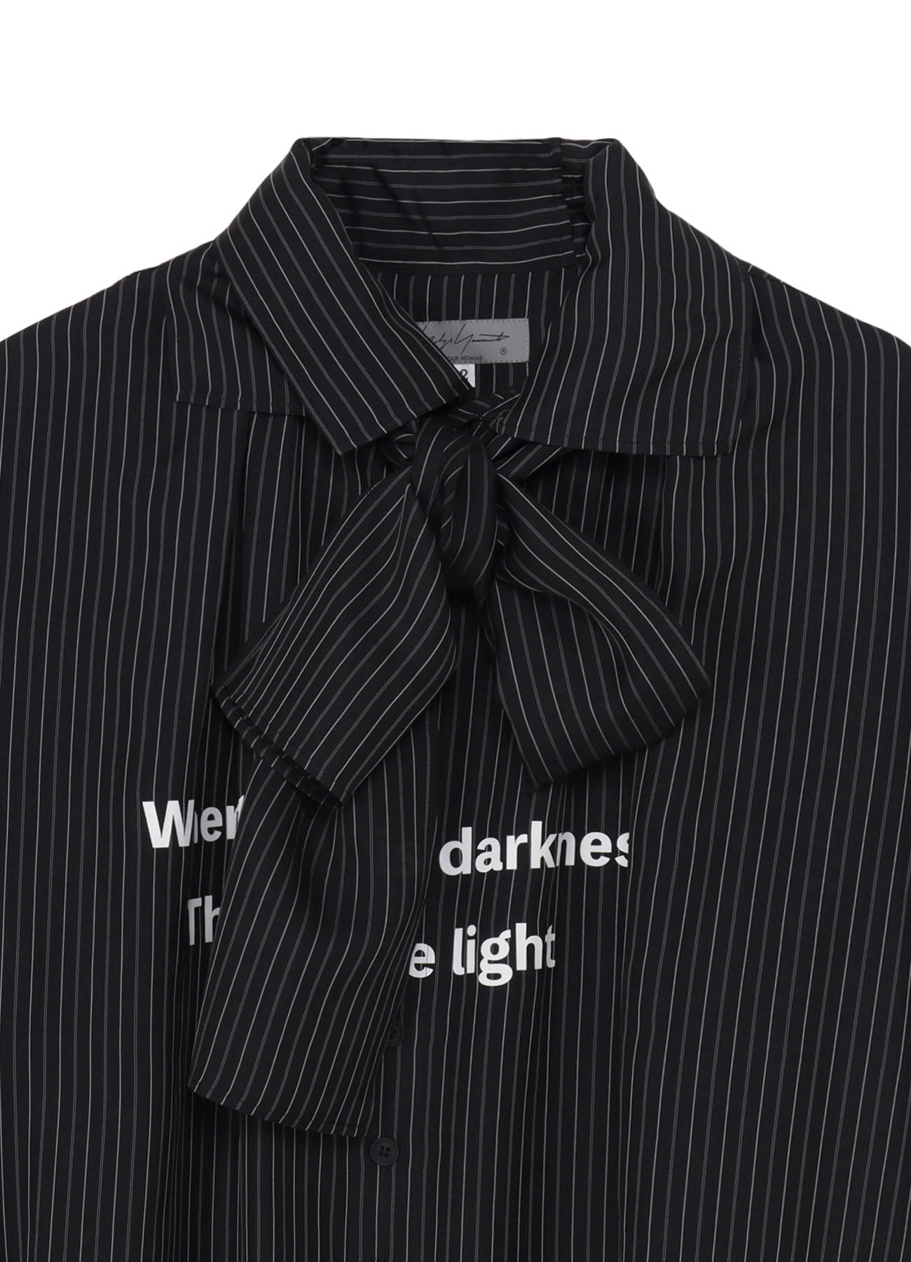 CU ST MESSAGE SCARF BLOUSE