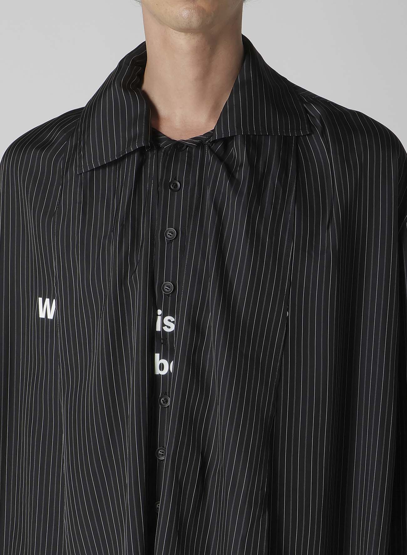 CU ST MESSAGE SCARF BLOUSE