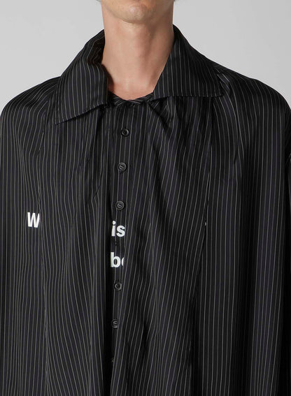 CU ST MESSAGE SCARF BLOUSE