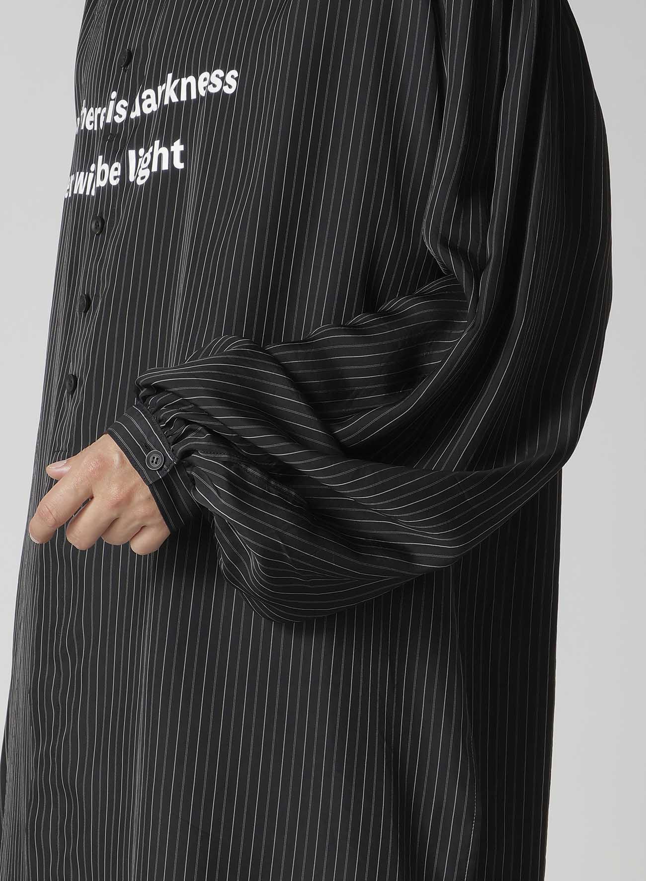 CU ST MESSAGE SCARF BLOUSE