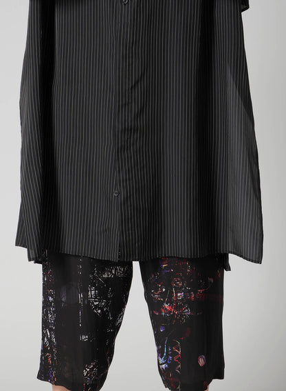 CU ST MESSAGE SCARF BLOUSE