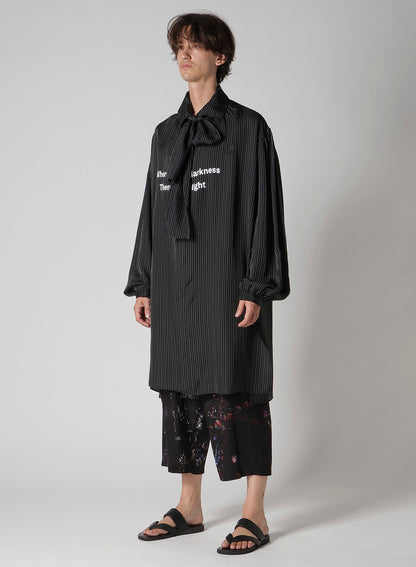 CU ST MESSAGE SCARF BLOUSE