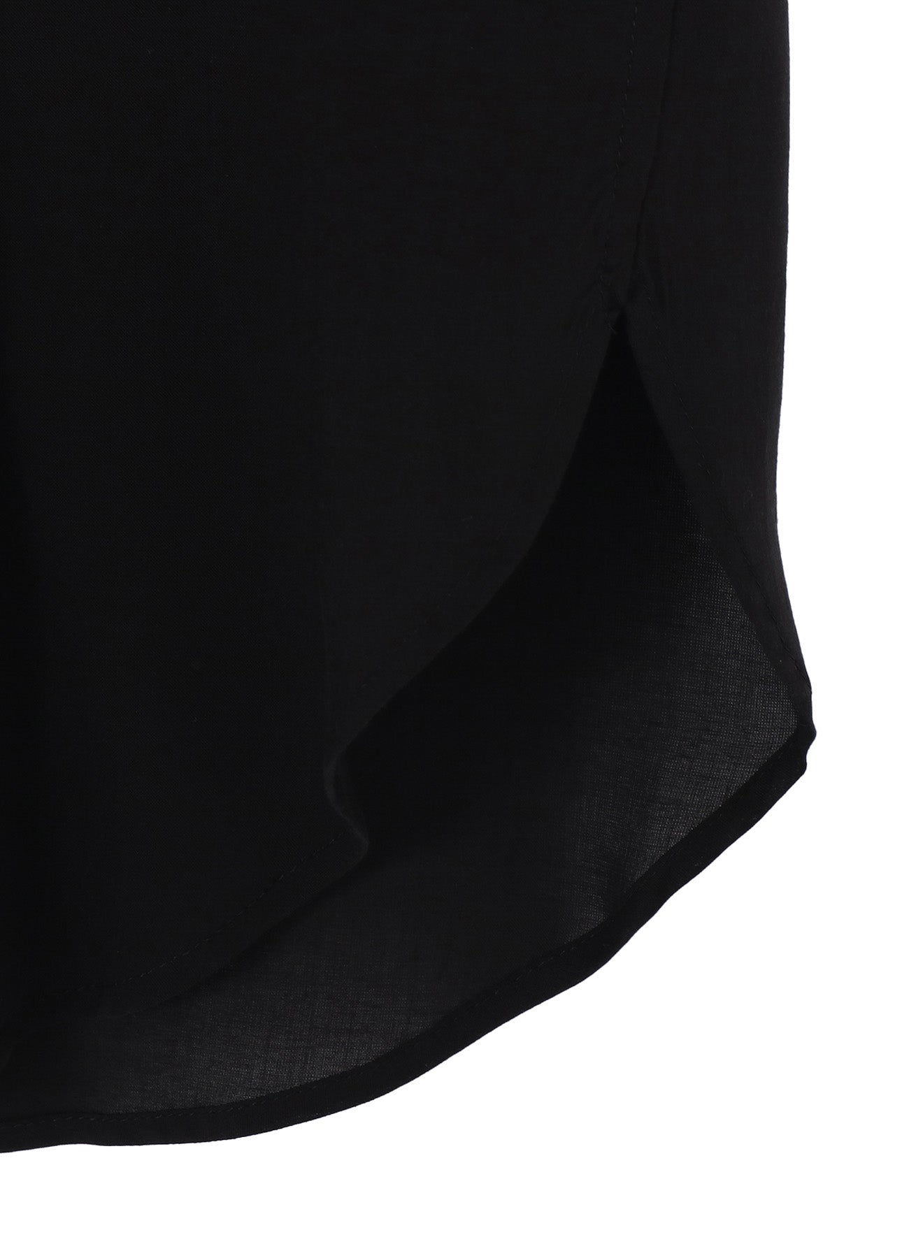 CELLULOSE LAWN PIN TUCK SHORT SLEEVE BLOUSE