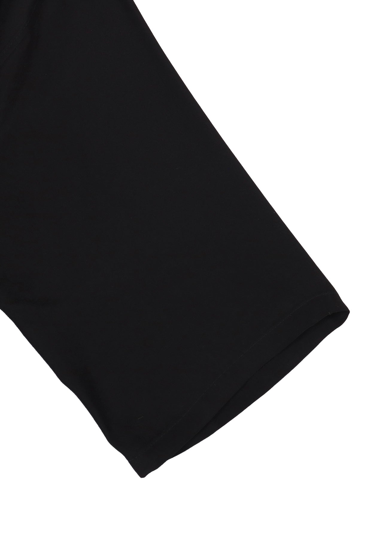 CORAL WATERCOLOR BLACK GUESSETED SHORT SLEEVE B/ BK CORAL