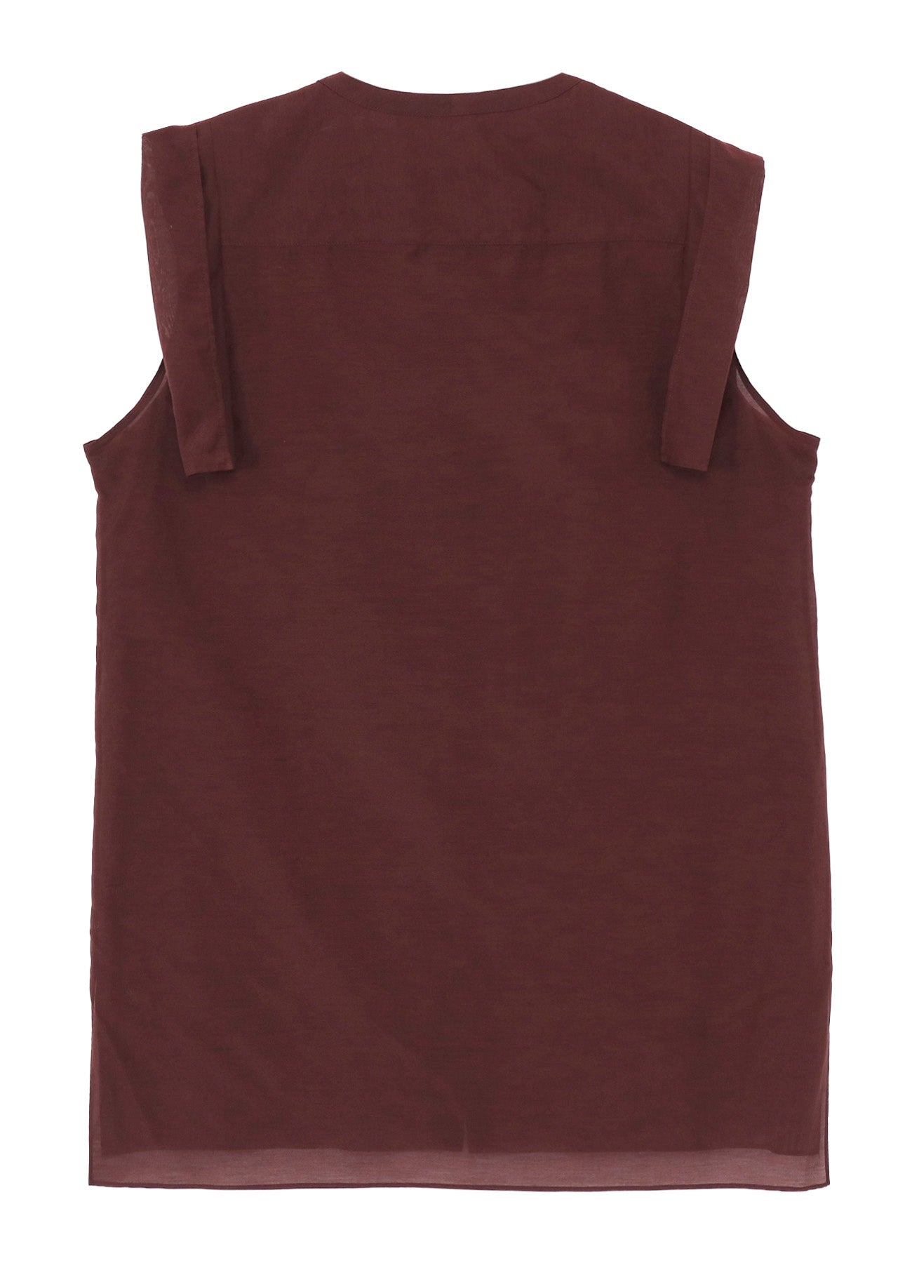 BURGUNDY HUMAN STRING COLLAR B/ HUMAN