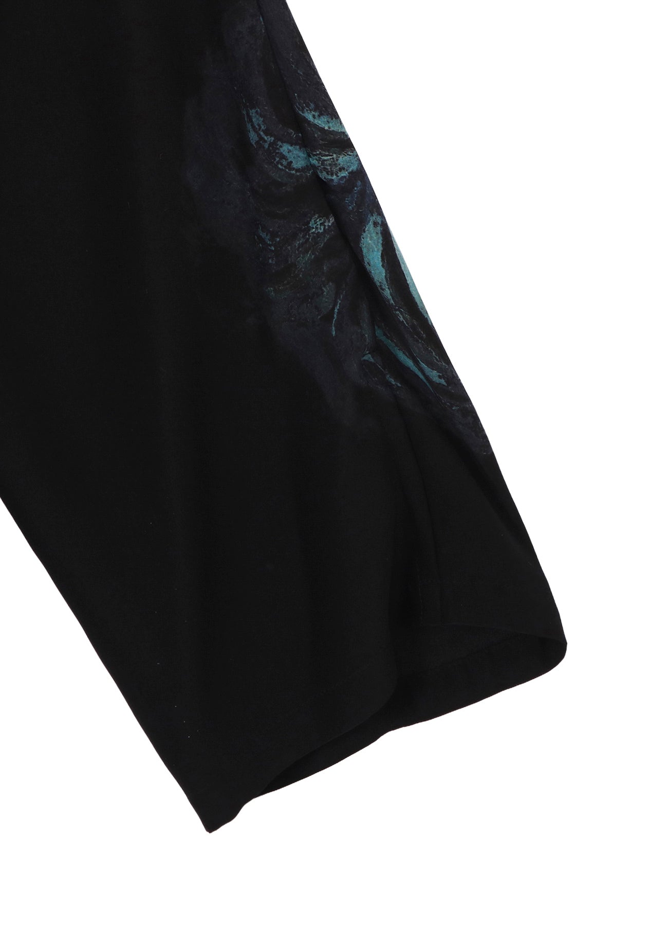 SEA CREATURE PRINTED SHOULDER OPNED BLOUSE