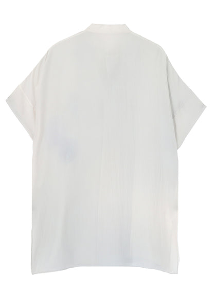 <PIECE UNIQUE>CORAL FRONT TAB ATTACHED BLOUSE