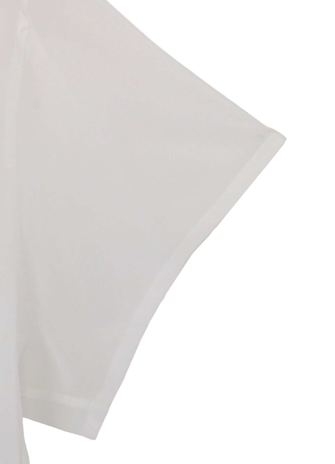 CELLULOSE LAWN BLACK AND WHITE DOUBLE COLLAR BLOUSE