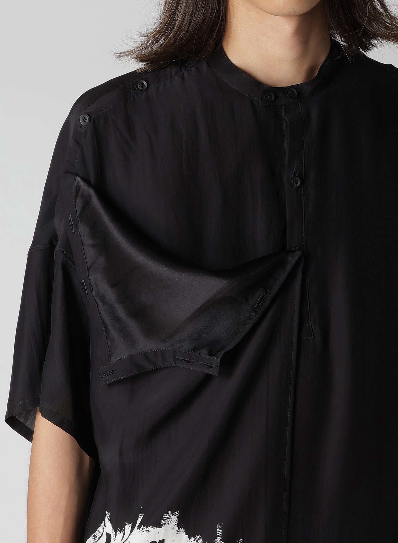 LONG HOT SUMMER DOUBLE COVERED SHORT SLEEVE BLOUSE – THE SHOP