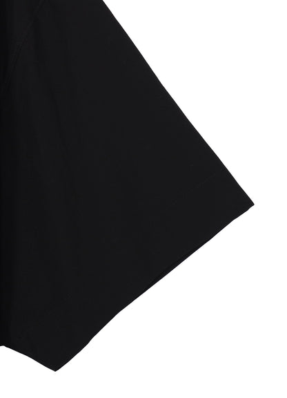 COTTON BROAD ASYMMETRIC LONG BLOUSE
