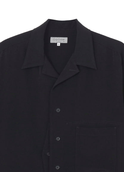 TA TUXEDO SHIRT COLLAR BLOUSE