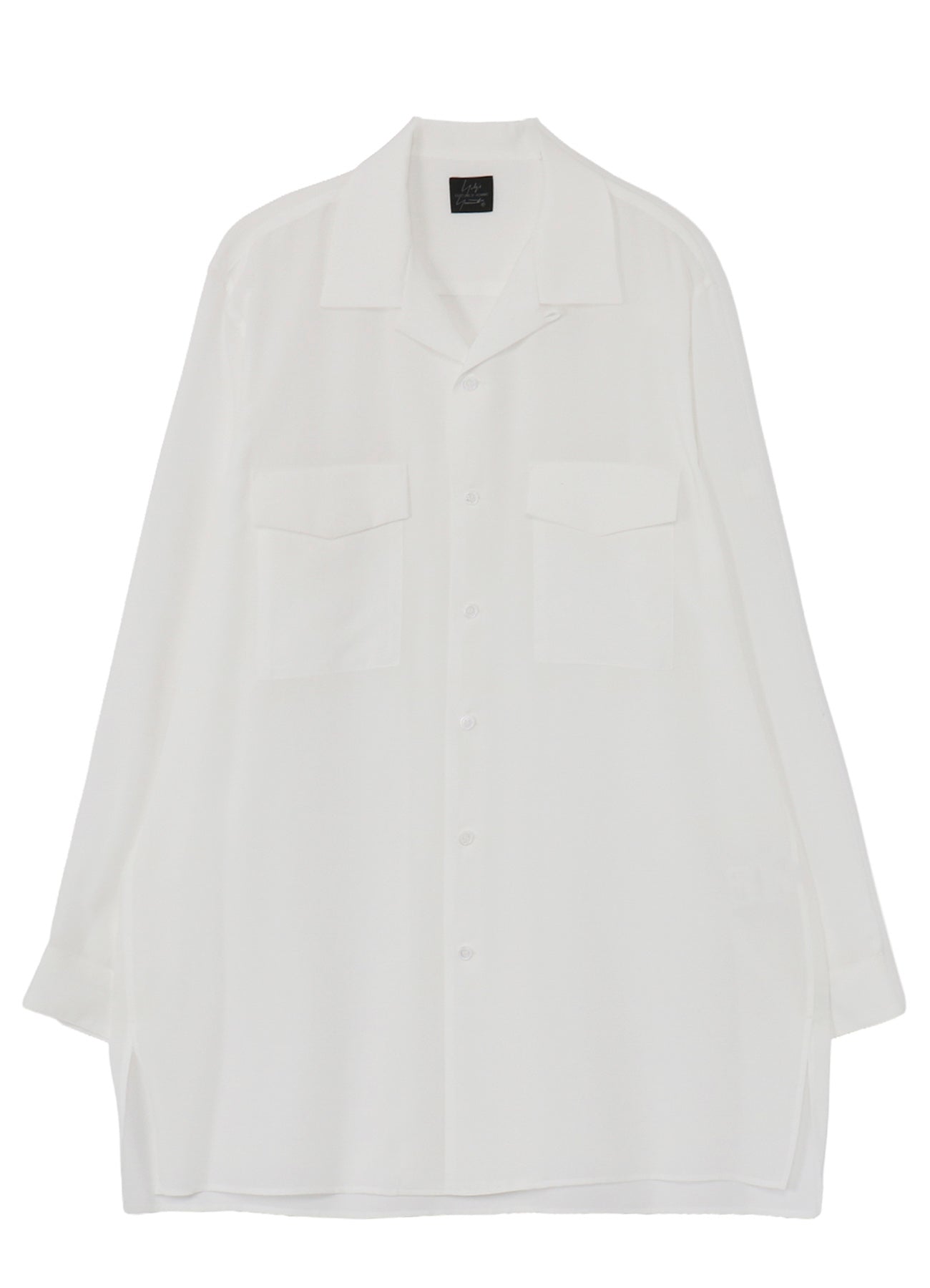 SUIT S POPLIN CDH OPEN COLLAR SHIRT