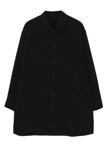 TA TUXEDO PLACKET FRONT BLOUSE