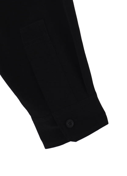 TA TUXEDO PLACKET FRONT BLOUSE