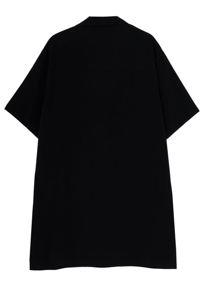 TA TUXEDO SHORT SLEEVE BLOUSE