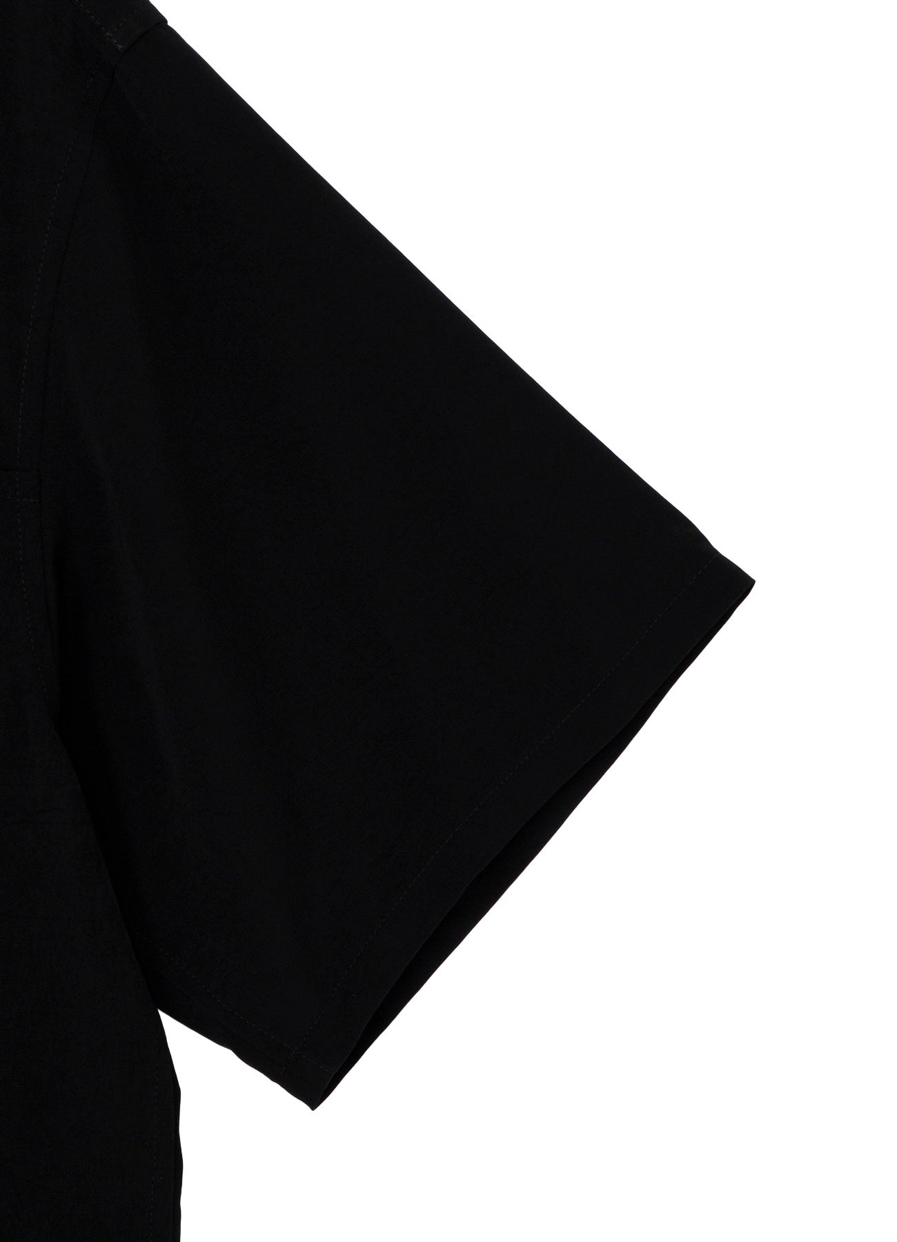 TA TUXEDO SHORT SLEEVE LAYERED BLOUSE