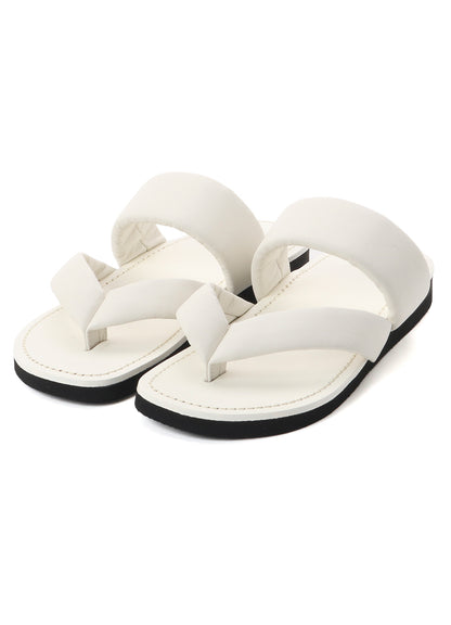 SOFT LEATHER STRAP FLIP FLOPS
