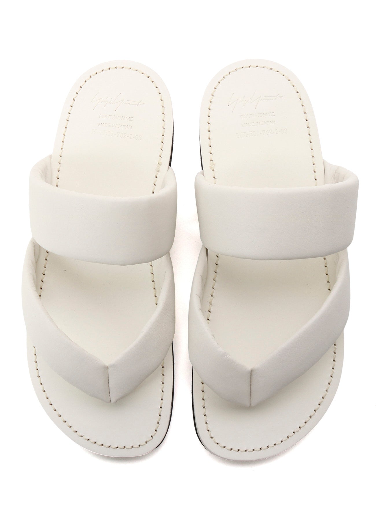 SOFT LEATHER STRAP FLIP FLOPS – THE SHOP YOHJI YAMAMOTO