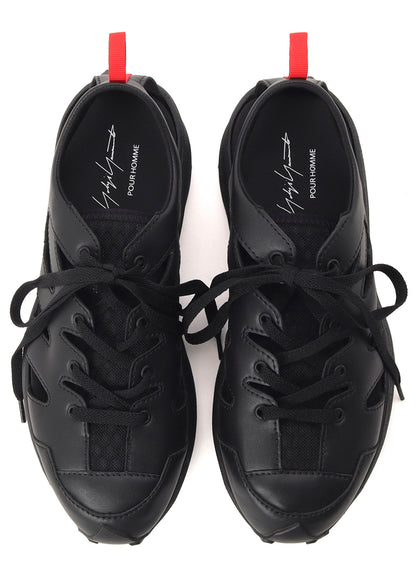 PU-MATL NY MESH CUT OUT SNEAKERS