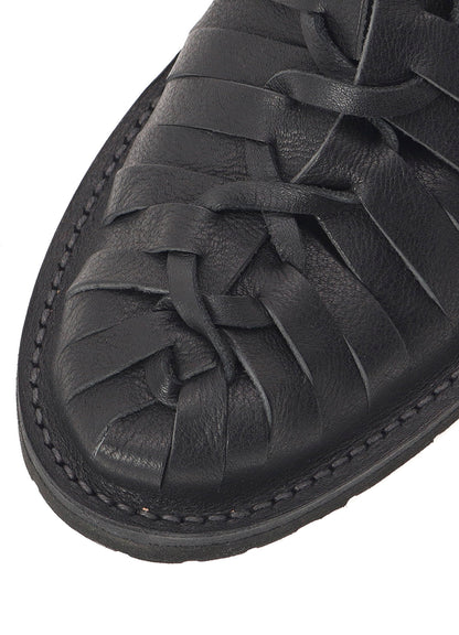 OIL COW LEATHER GLADIATOR SHOES