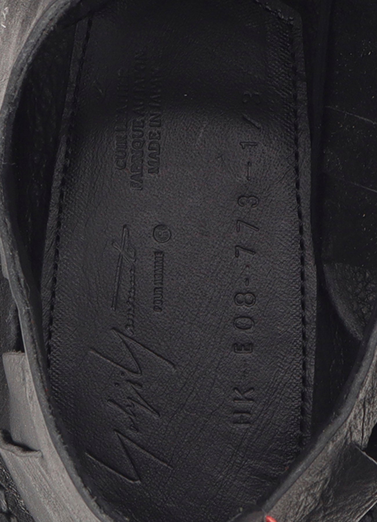 OIL COW LEATHER GLADIATOR SHOES