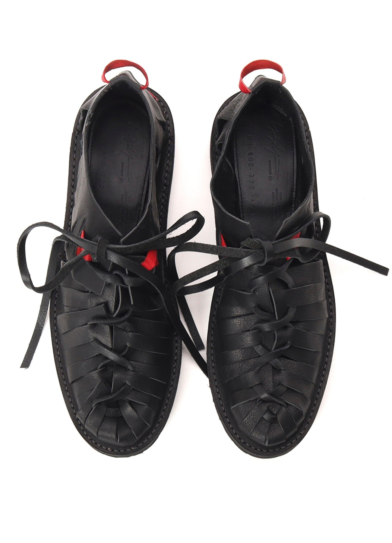 OIL COW LEATHER GLADIATOR SHOES