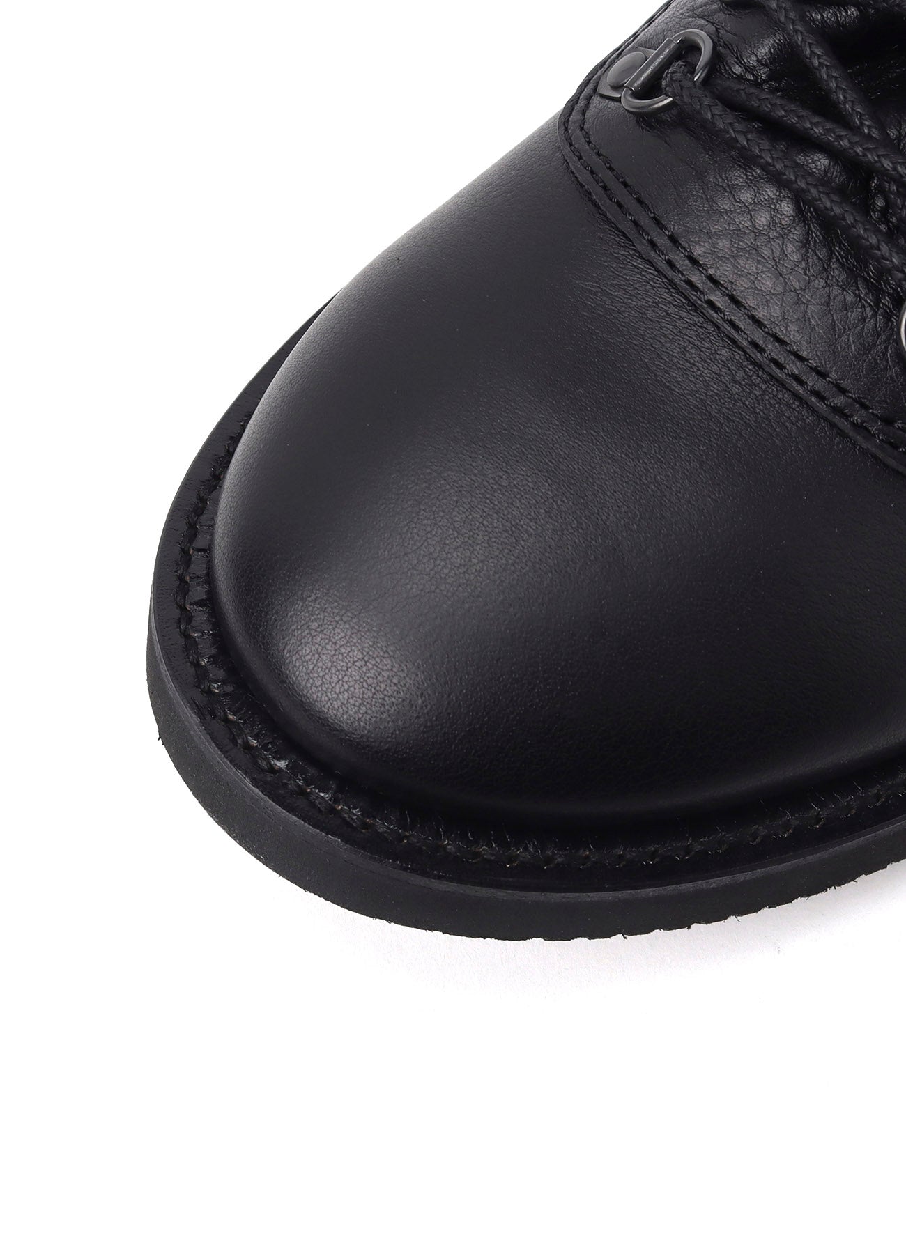 SOFT SHRINK LEATHER MILITARY BOOTS – THE SHOP YOHJI YAMAMOTO