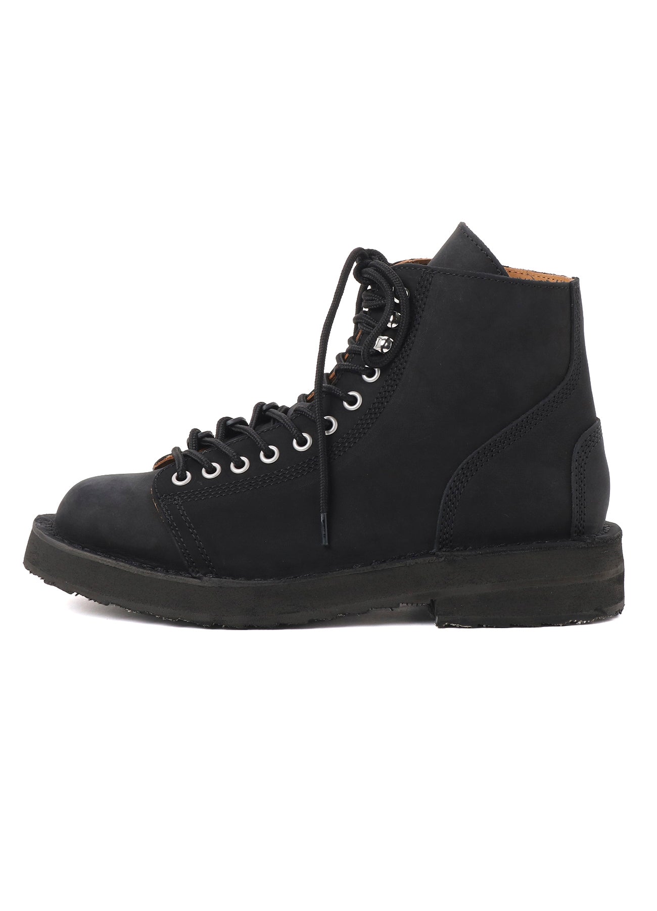 MAT SMOOTH LEATHER ZIP BIKER BOOTS