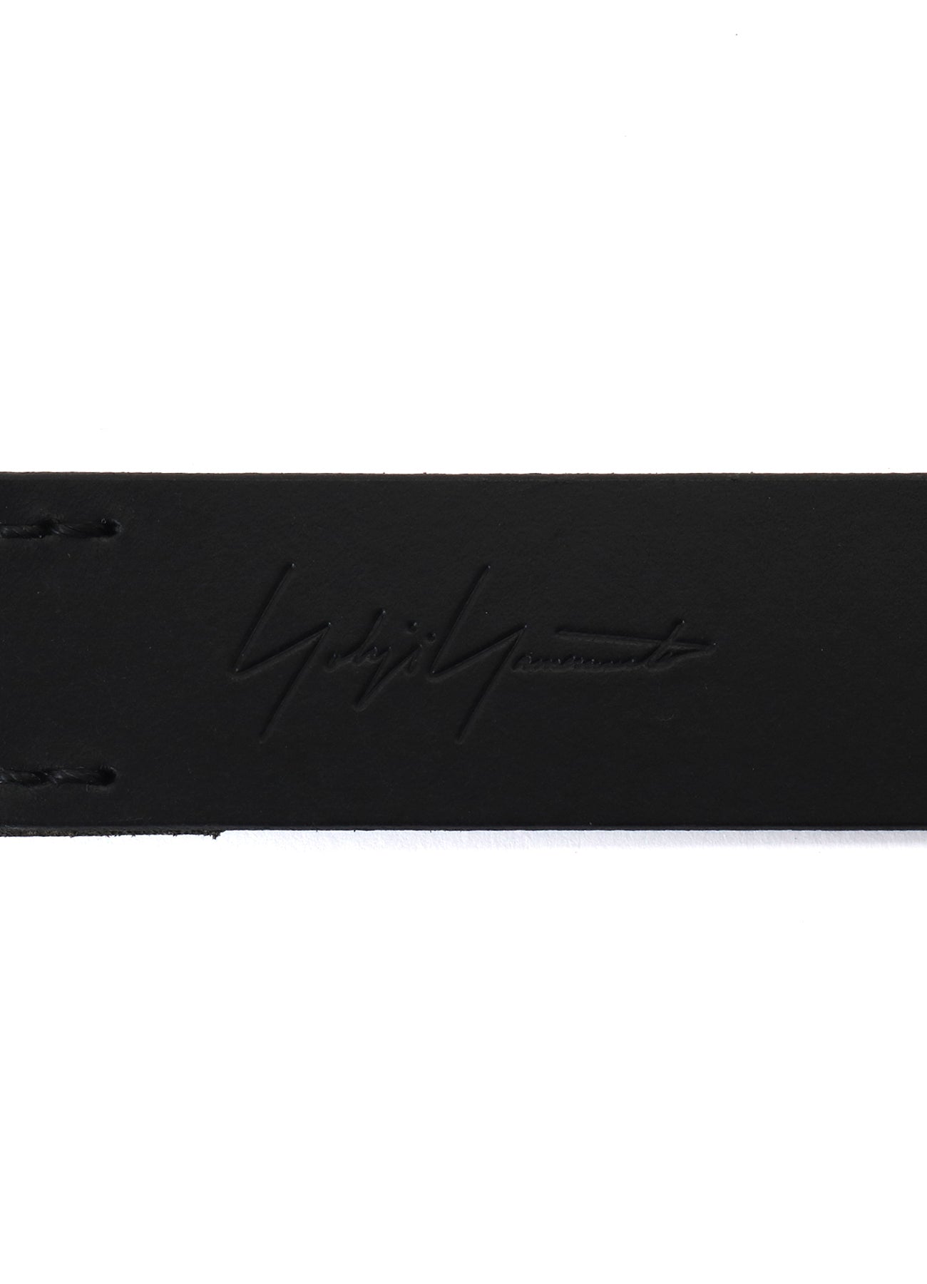 MAT SOFT OIL LEATHER 30MM BASIC BELT – THE SHOP YOHJI YAMAMOTO