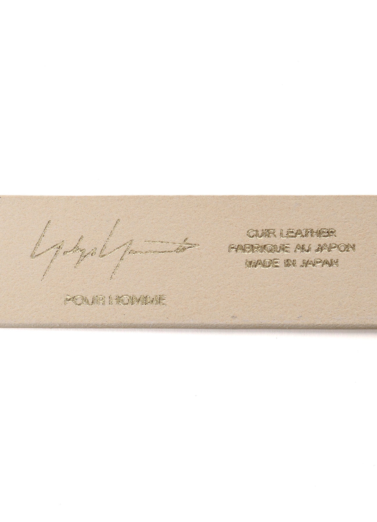 IVORY PIGMENT 30MM BASIC BELT