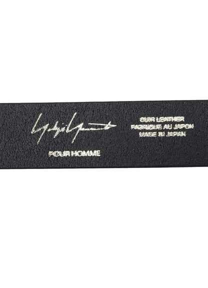 MAT SOFT OIL LEATHER 30MM FREE BELT