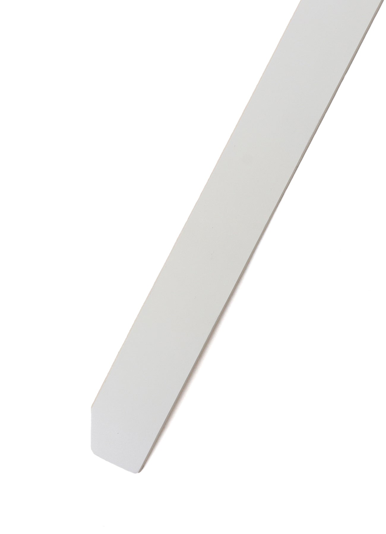 WHITE LEATHER 30MM FREE BELT