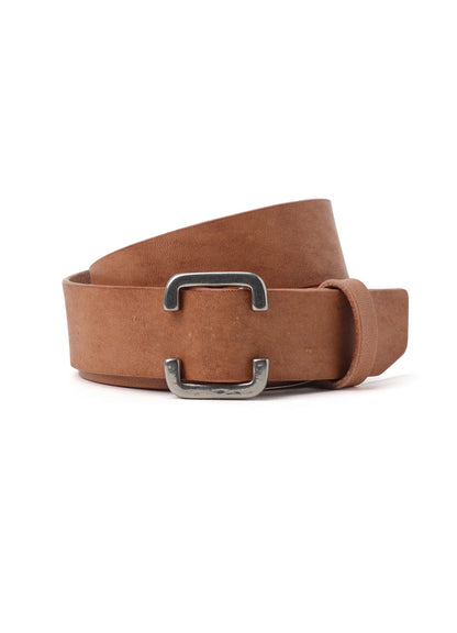 NATURAL COW LEATHER 30MM FREE BELT