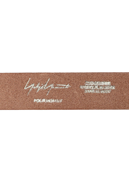 NATURAL COW LEATHER 30MM FREE BELT