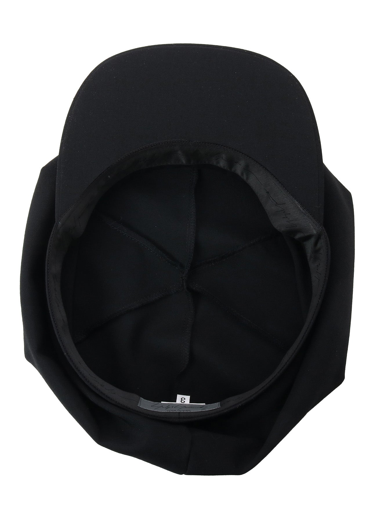 GABARDINE DARTS CASQUETTE – THE SHOP YOHJI YAMAMOTO GABARDINE DARTS CASQUETTE – THE SHOP YOHJI YAMAMOTO