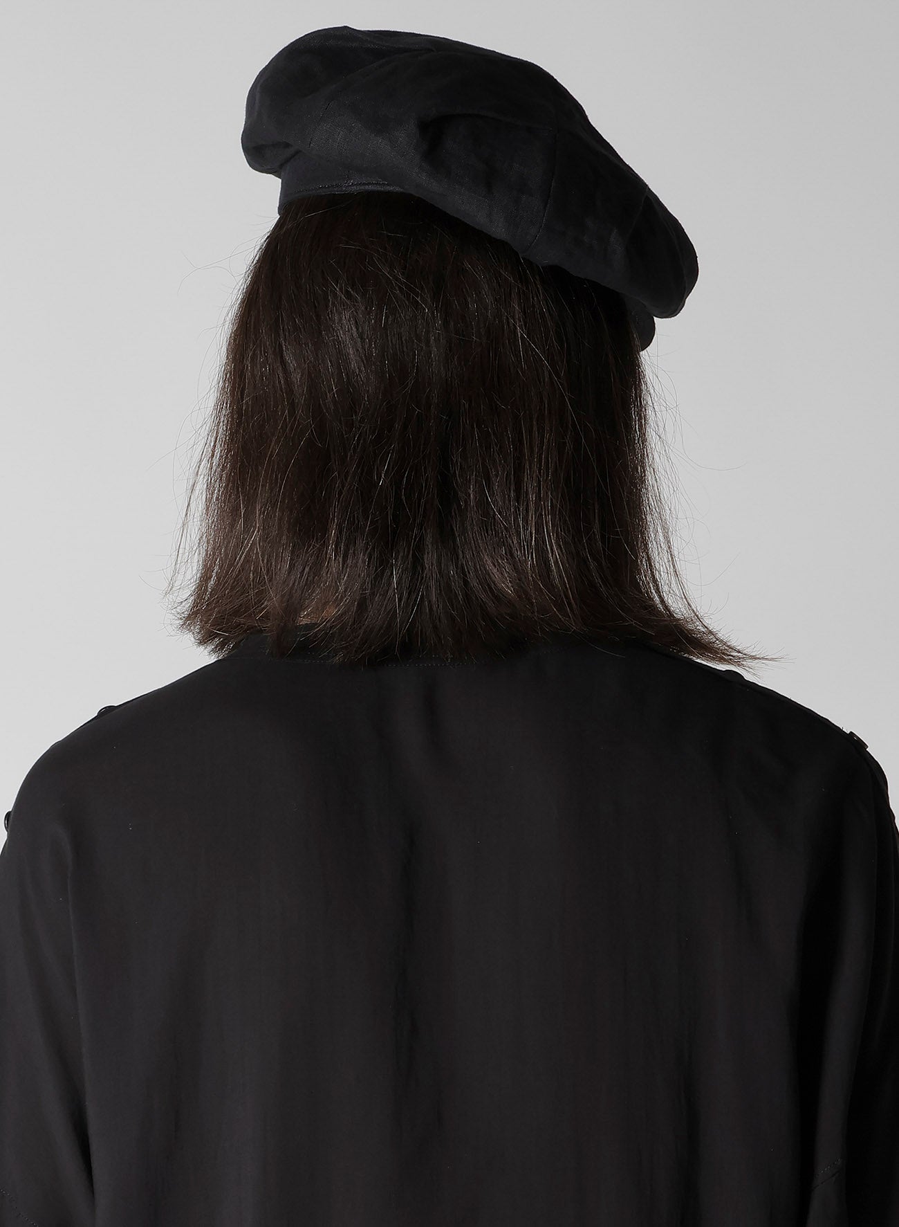 40/1 JP FLAX FLAT TUCK CASQUETTE – THE SHOP YOHJI YAMAMOTO