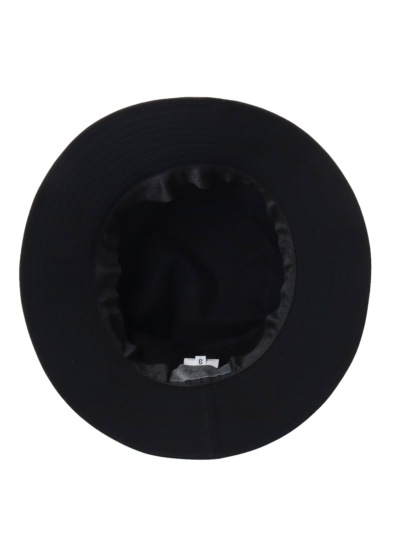 GABARDINE DRAPE HAT – THE SHOP YOHJI YAMAMOTO