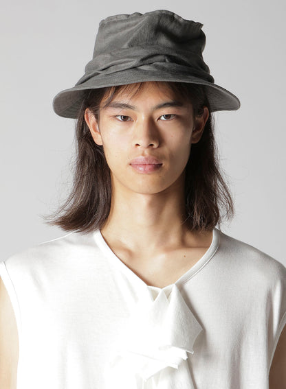 40/1 FLAX TWILL DRAPE HAT