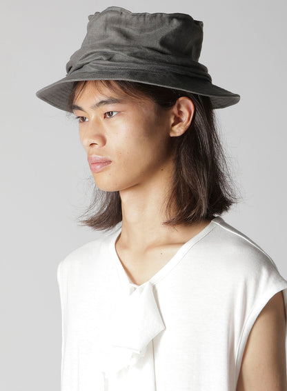 40/1 FLAX TWILL DRAPE HAT